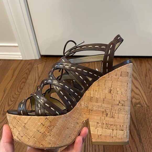 Michael Kors Y2K Runway Platform Wedges - Picture 5 of 16